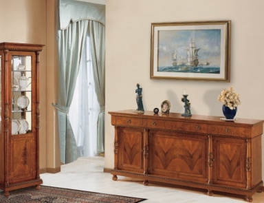 Sideboard in walnut Lorca, Bianchini