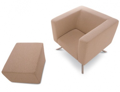 Armchair with Ottoman leg, Adrenalina