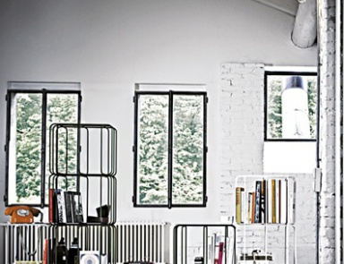 Shelving for books, Desalto