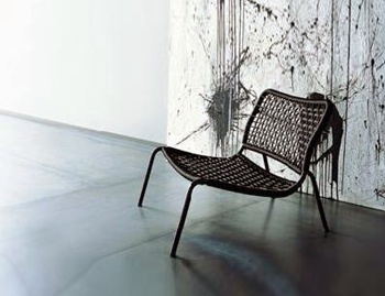Carbon Frog Armchair, Living Divani
