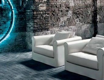 Chair Dorian armchair, Living Divani