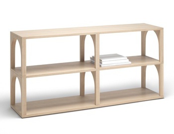 Bookcase shelf Portico, Living Divani