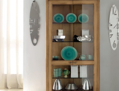 Showcase wooden C919 P, Bizzotto