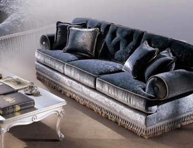 Three seater sofa with a hidden frame, Angelo Cappellini
