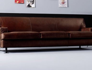 Three seater sofa, Square - Arflex