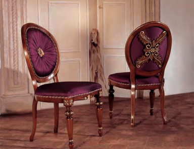 Chair with round backrest, Bakokko