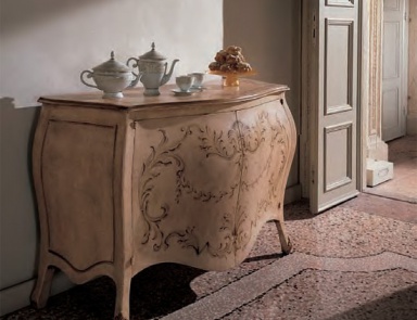 A chest of drawers with hinged doors, Bakokko