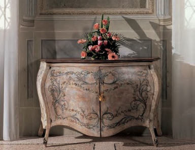 A chest of drawers with hinged doors, Bakokko