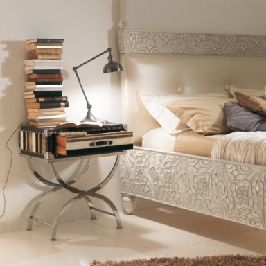 Nightstand bedside Bed Design
