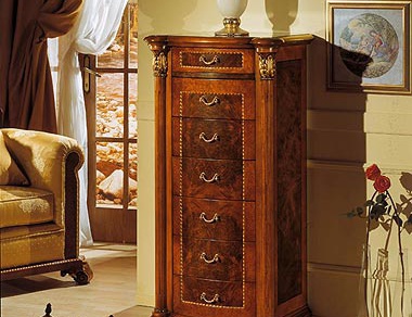 Tall dresser drawers, Bianchini