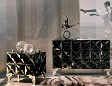 Dresser solid wood C382 Diamond, Bizzotto