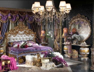 Bedroom (Suite bedroom) with round tables, Cappelletti