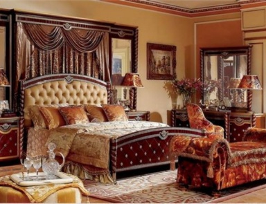 Bedroom (Suite bedroom) with day bed, Cappelletti