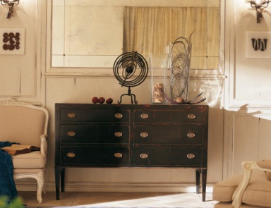 Dresser in solid cherry C361, Bizzotto