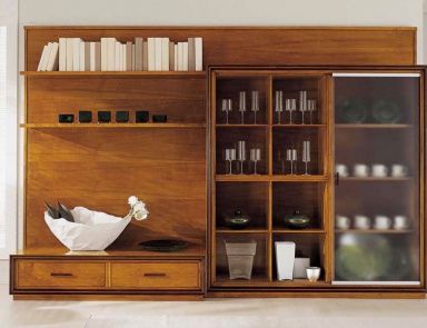 Furniture for TV and books AB011, Bizzotto