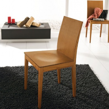 Chair with high back