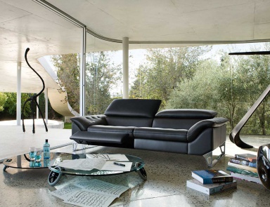 The sofa is modular, Cinetique - Roche Bobois