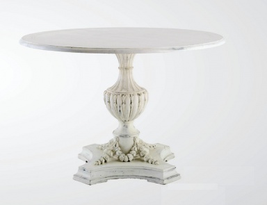 Dining table round solid wood, Chelini