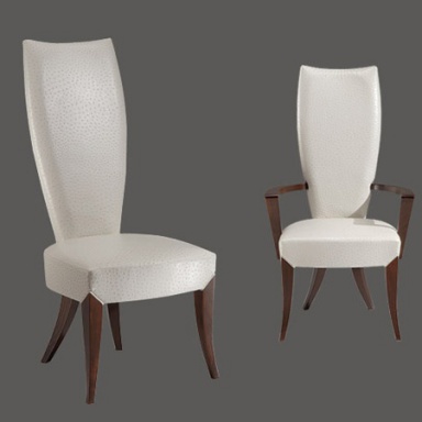 Chair with high back