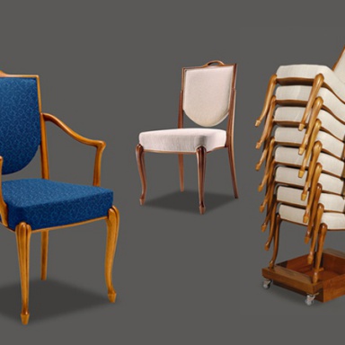 Chair with high back