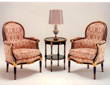 The carved chair, Meroni Francesco