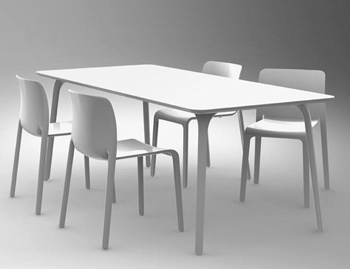 Dining table First Table , Magis