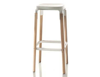 Bar stool Steelwood Stool, Magis