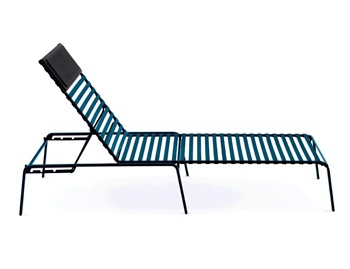 Striped Lettino Chaise Lounge, Magis