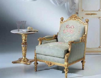 Chair with armrests, Conversation - Caspani Tino