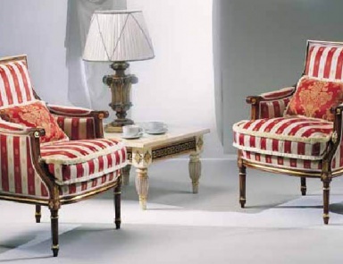 Chair with armrests, Caspani Tino