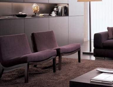 Armchair in fabric, Cloe - Cts Salotti