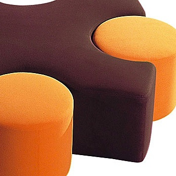 Modular system of seats Toys