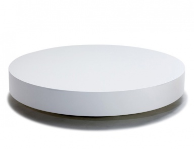 Coffee table with base in metal and top made of chipboard Ring, Arketipo