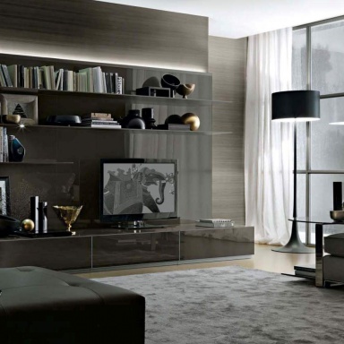 Modular system, wall Rimadesio