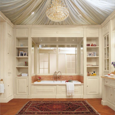 Furniture for bathroom is Salle de Bains