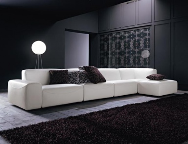 The sofa is modular, Dall'agnese