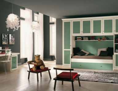 The Cabinet of natural wood Operaragazzi, Favero