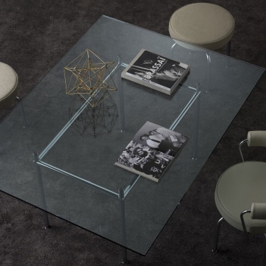 LC12 dining table