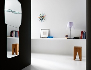 Anna wall mirror, Fiam