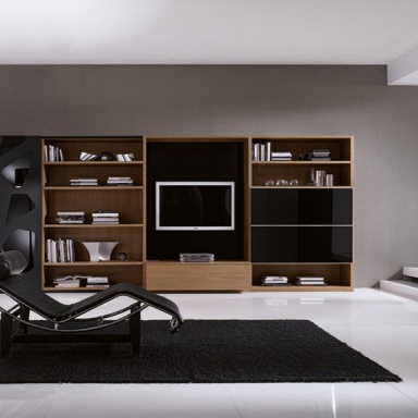 Modular system, wall