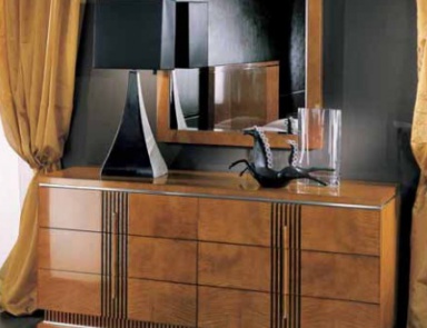 A chest of drawers from solid maple, Giorgio Collection
