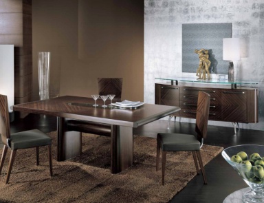 Set for the dining room in fabric, Giorgio Collection