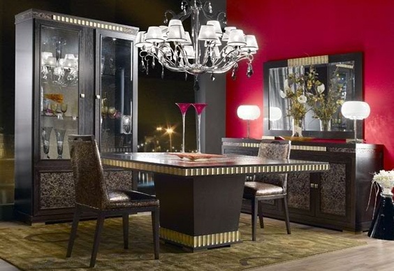 Set for the dining room, Tecni nova