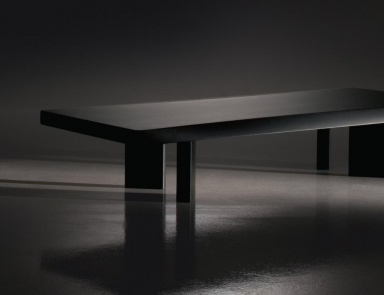 515 Plana coffee table from hard wood, Cassina