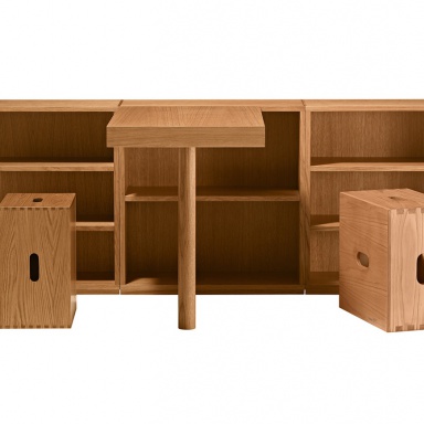 Desk LC16 TRAVAIL AVEC RAYONNAGES