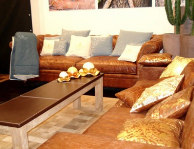 Chesterfield corner sofa, Casa-Nova