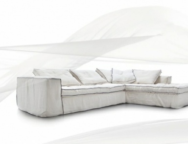Corner sofa Carta Bianca, Erba Italia