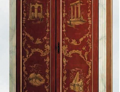 Wardrobe with hand painted, Stil Decor