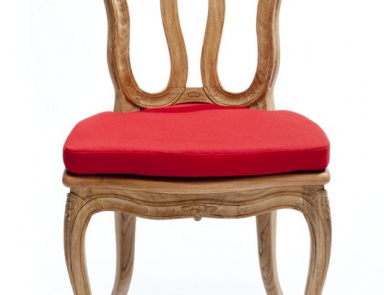 Chair with a curved backrest, Massant