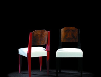 Chair without armrests, Massant